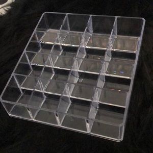 Lipstick holder organizer acrylic clear makeup
